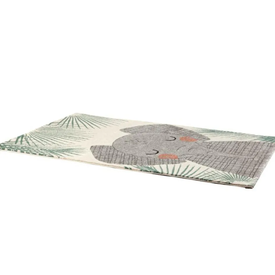 Discount Nattiot Tapis rectangulaire éléphant Junko (120 x 170 cm)