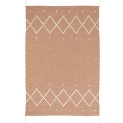 Online Nattiot Tapis rectangulaire Mallorca Rose Argile (100 x 150 cm)