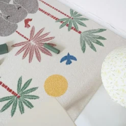 Discount Nattiot Tapis rectangulaire Mamalena (120 x 170 cm)