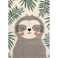 Nattiot Tapis rectangulaire paresseux Akiko (120 x 170 cm)