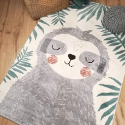 Nattiot Tapis rectangulaire paresseux Akiko (120 x 170 cm)