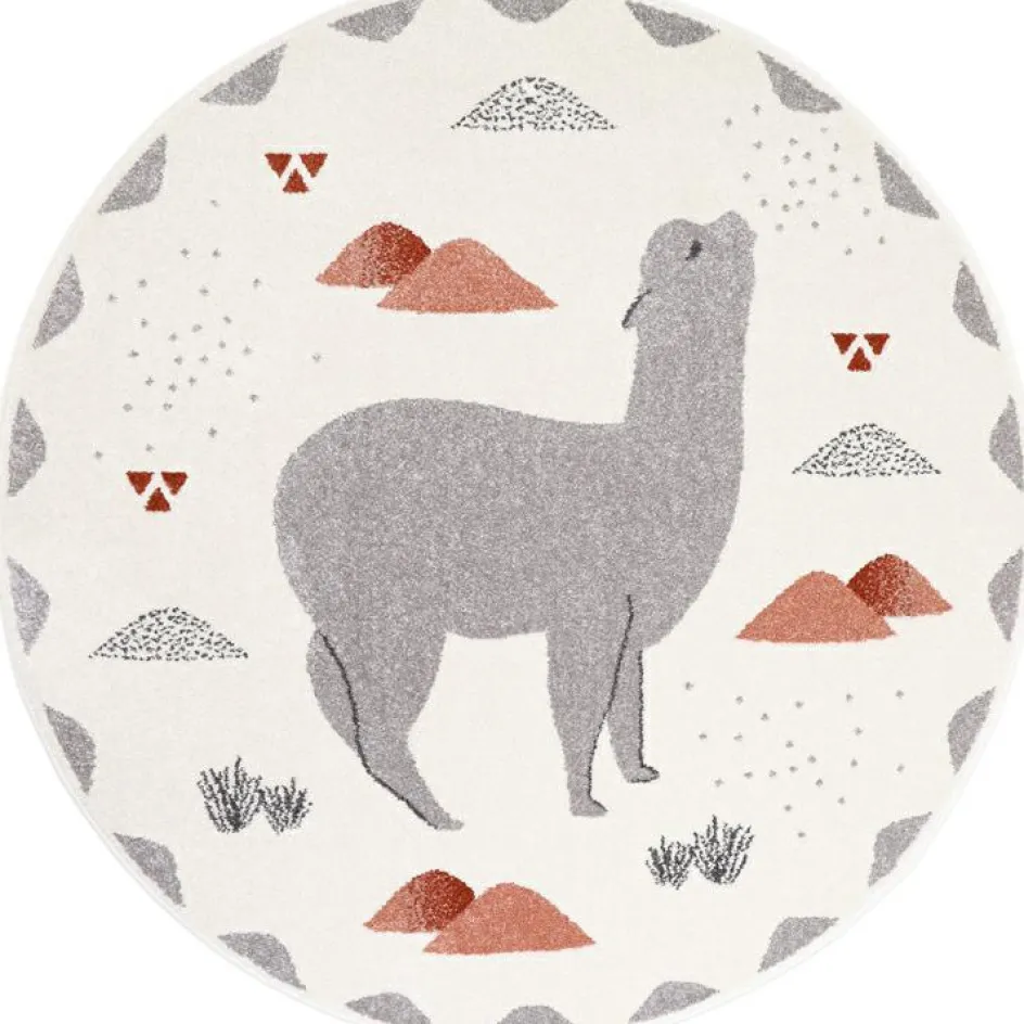 Best Nattiot Tapis rond Andina Lama (135 cm)