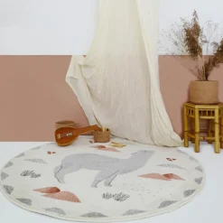 Best Nattiot Tapis rond Andina Lama (135 cm)