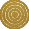 Tapis rond Bibek mangue (110 cm)|Nattiot Best