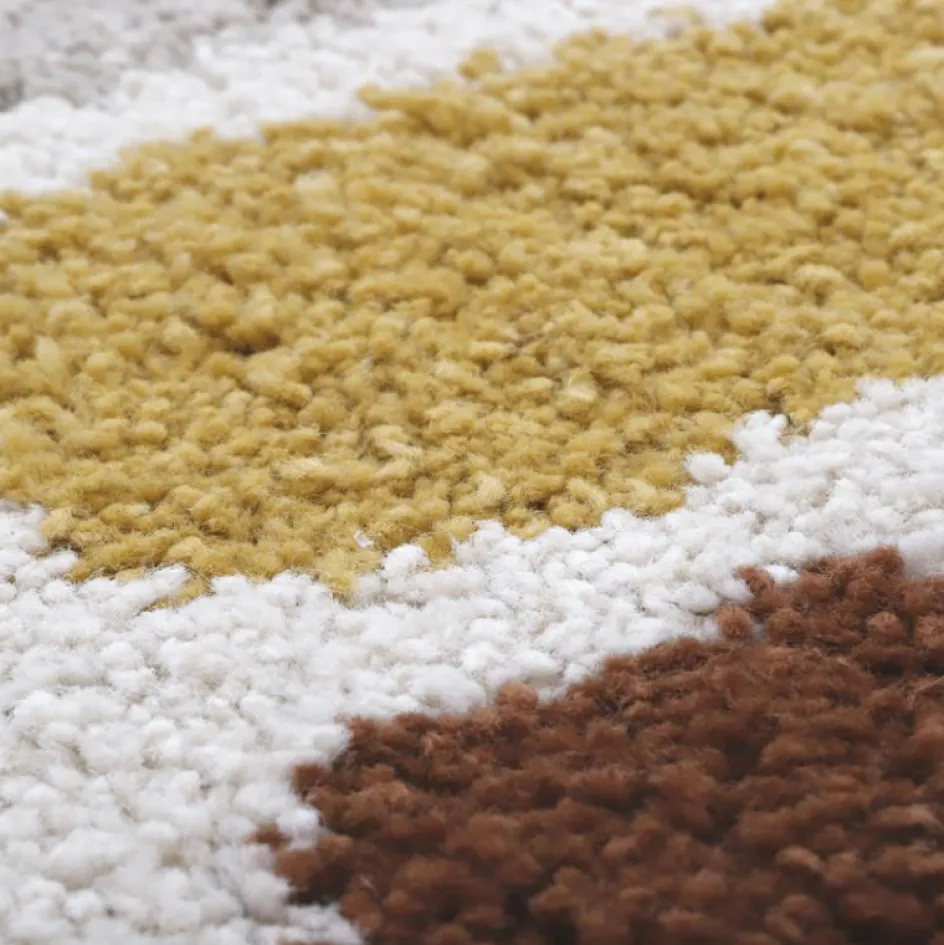 Tapis rond Bohemian arc-en-ciel (120 cm)|Nattiot Sale