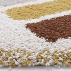 Tapis rond Bohemian arc-en-ciel (120 cm)|Nattiot Sale