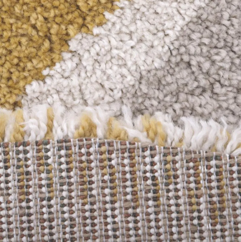 Tapis rond Bohemian arc-en-ciel (120 cm)|Nattiot Sale