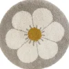 Tapis rond Bohemian daisy beige|Nattiot Online