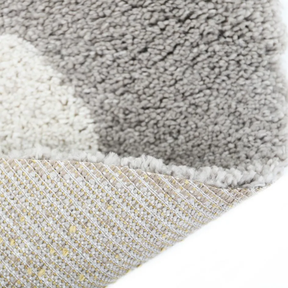 Tapis rond Bohemian daisy beige|Nattiot Online