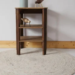 Tapis rond Neethu Avoine S (110 cm)|Nattiot Online