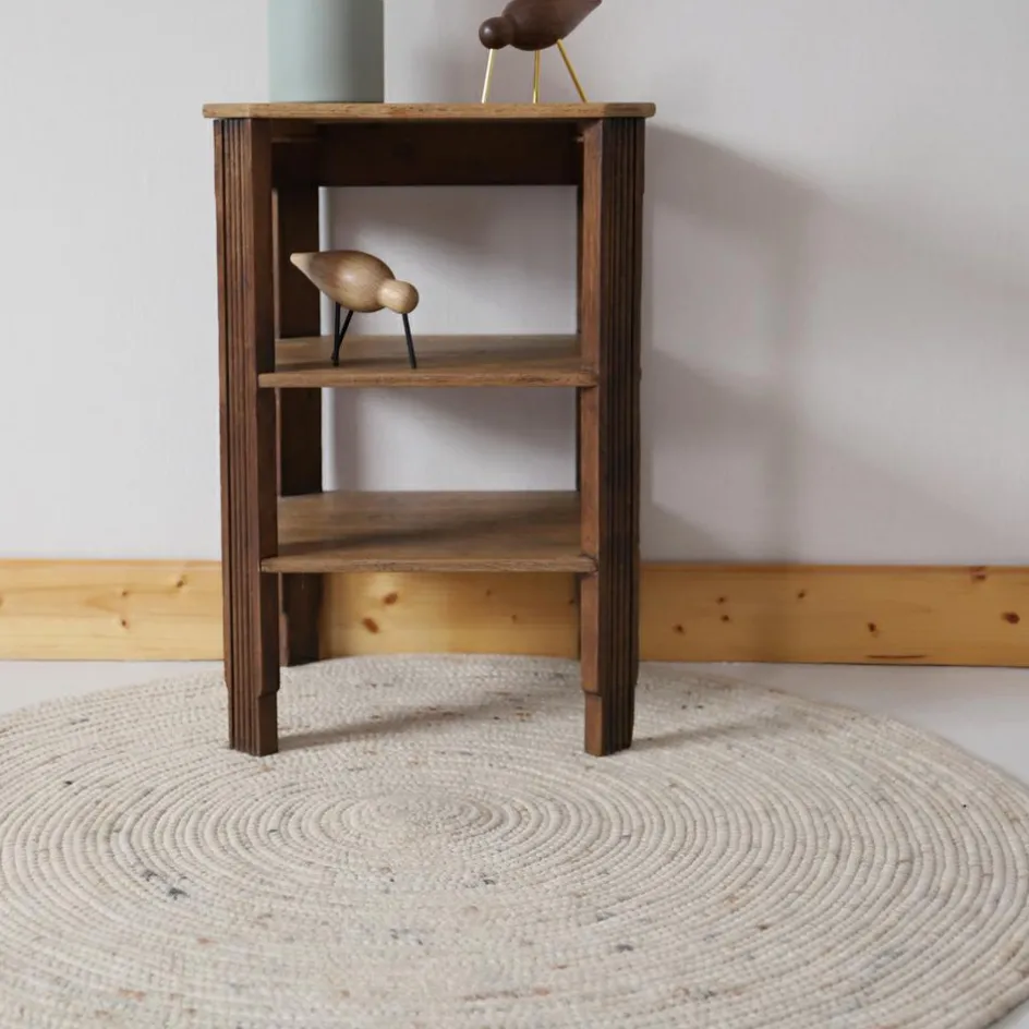 Tapis rond Neethu Avoine S (110 cm)|Nattiot Online