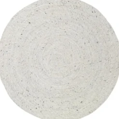 Tapis rond Neethu naturel (110 cm)|Nattiot Outlet