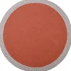 Tapis rond Nolan rouge (120 cm)|Nattiot Best