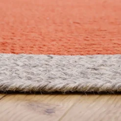 Tapis rond Nolan rouge (120 cm)|Nattiot Best