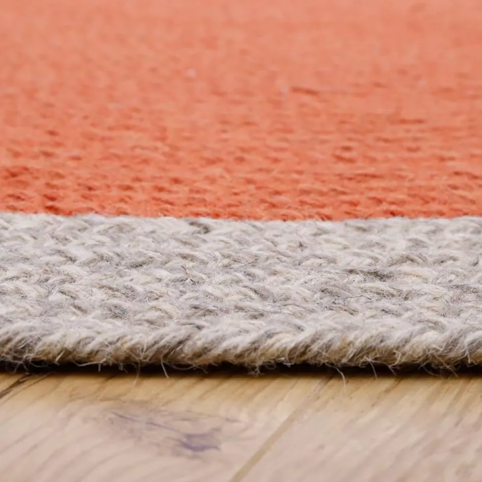 Tapis rond Nolan rouge (120 cm)|Nattiot Best