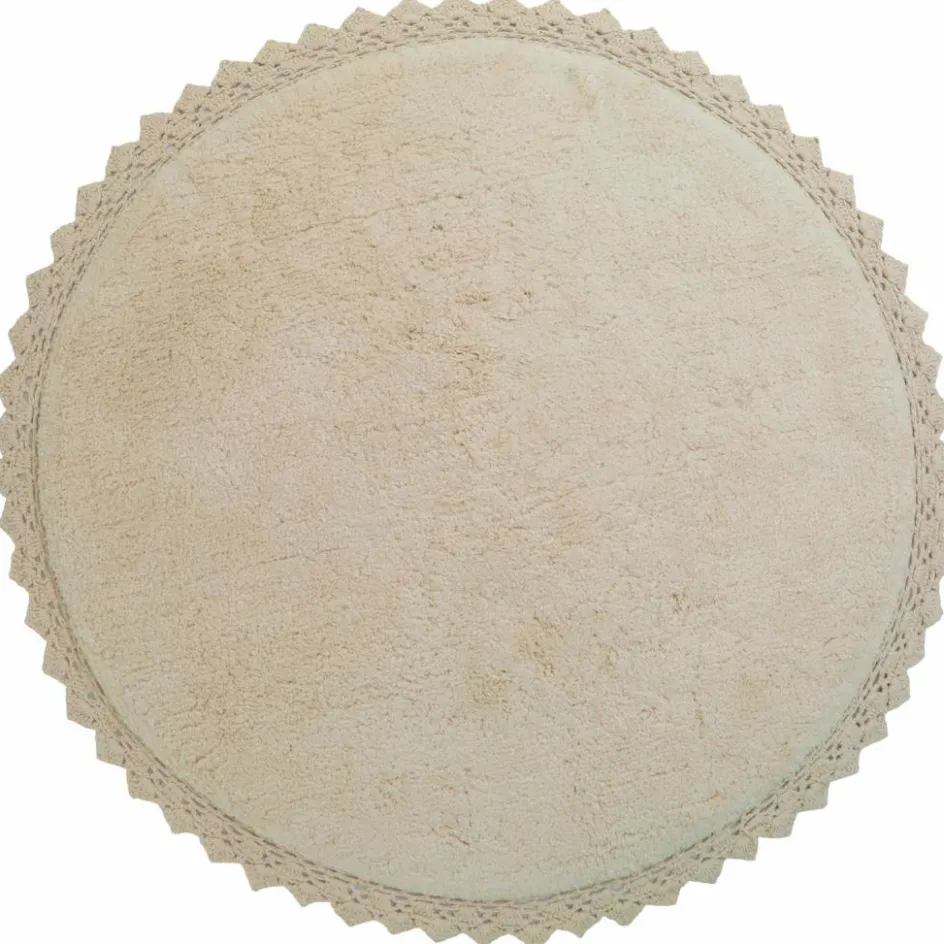 Tapis rond Perla Sable (110 cm)|Nattiot Hot