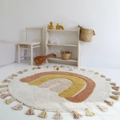 Tapis rond Rainbow Toffee (110 cm)|Nattiot Sale