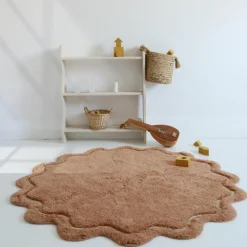 Tapis rond Sweet April Toffee (110 cm)|Nattiot Online