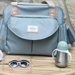 Tasse à paille en inox vert sauge (250 ml)|Béaba Best