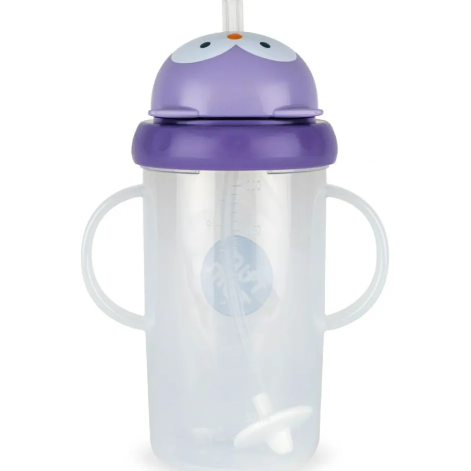 Tasse antifuite avec paille lestée Chouette (300 ml)|TUM TUM Hot