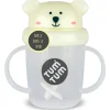 Online TUM TUM Tasse antifuite avec paille lestée Ours phosphorescente (200 ml)
