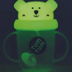 Online TUM TUM Tasse antifuite avec paille lestée Ours phosphorescente (200 ml)