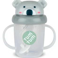 Tasse antifuite avec paille lestée Koala (200 ml)|TUM TUM Online