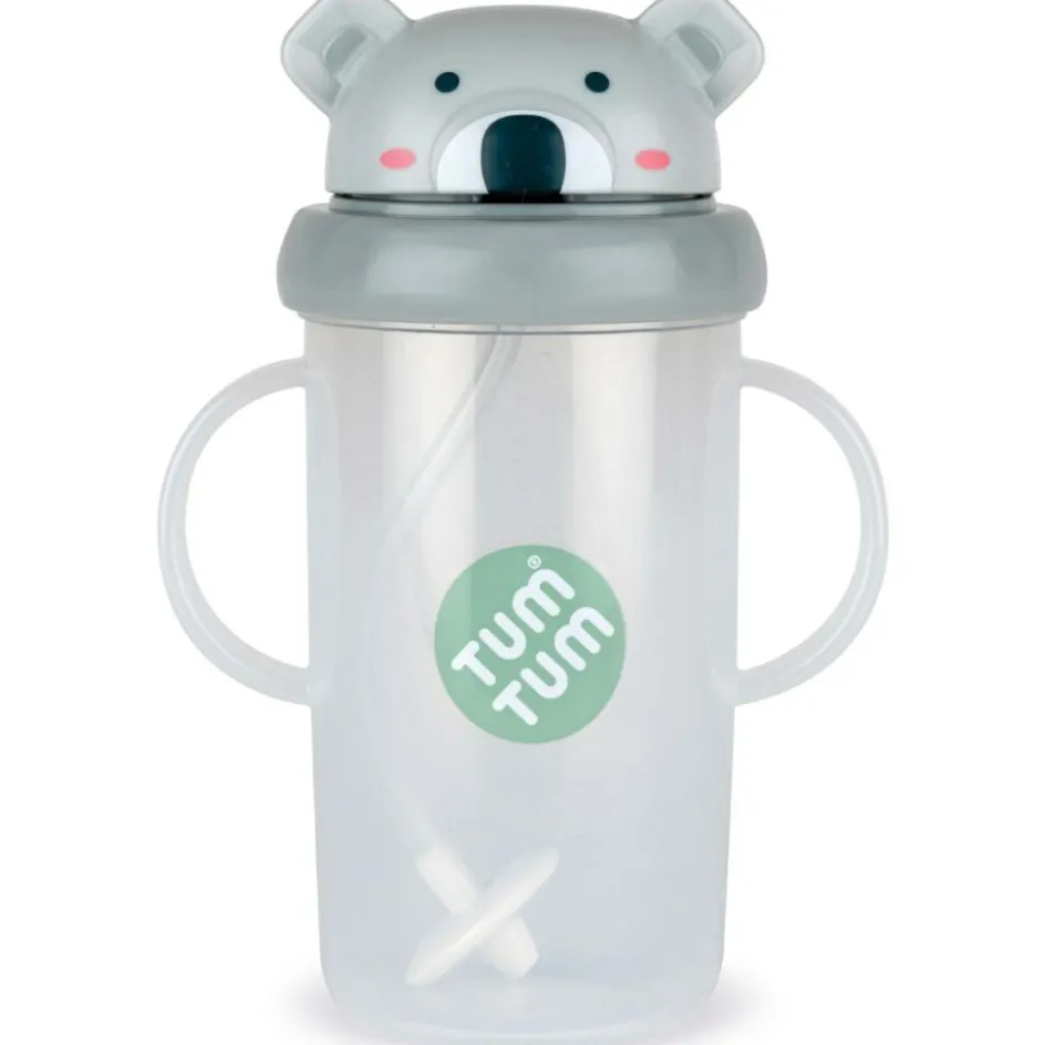 Tasse antifuite avec paille lestée Koala (300 ml)|TUM TUM Best