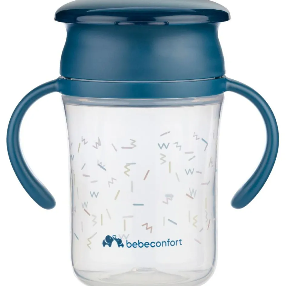 Tasse d'apprentissage 360° Memphis Bubbly Blue (240 ml)|Bébé Confort Online