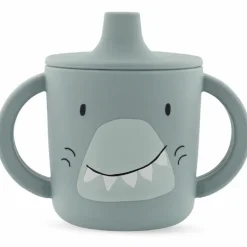 Tasse d'apprentissage en silicone Mr. Shark|Trixie Discount