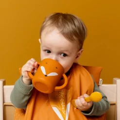 Tasse d'apprentissage en silicone Mr. Fox|Trixie Sale