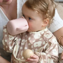 Tasse d'apprentissage silicone Barbe à papa|Béaba Clearance