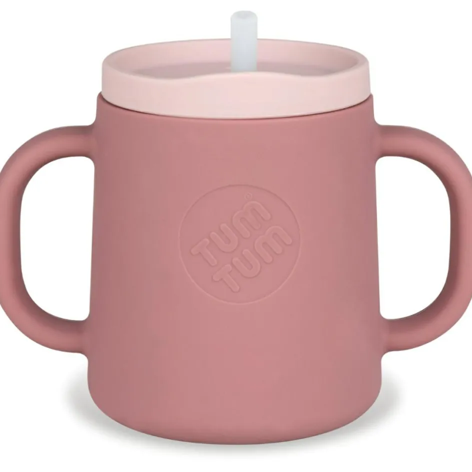 Tasse d'apprentissage évolutive Rose (180 ml)|TUM TUM New