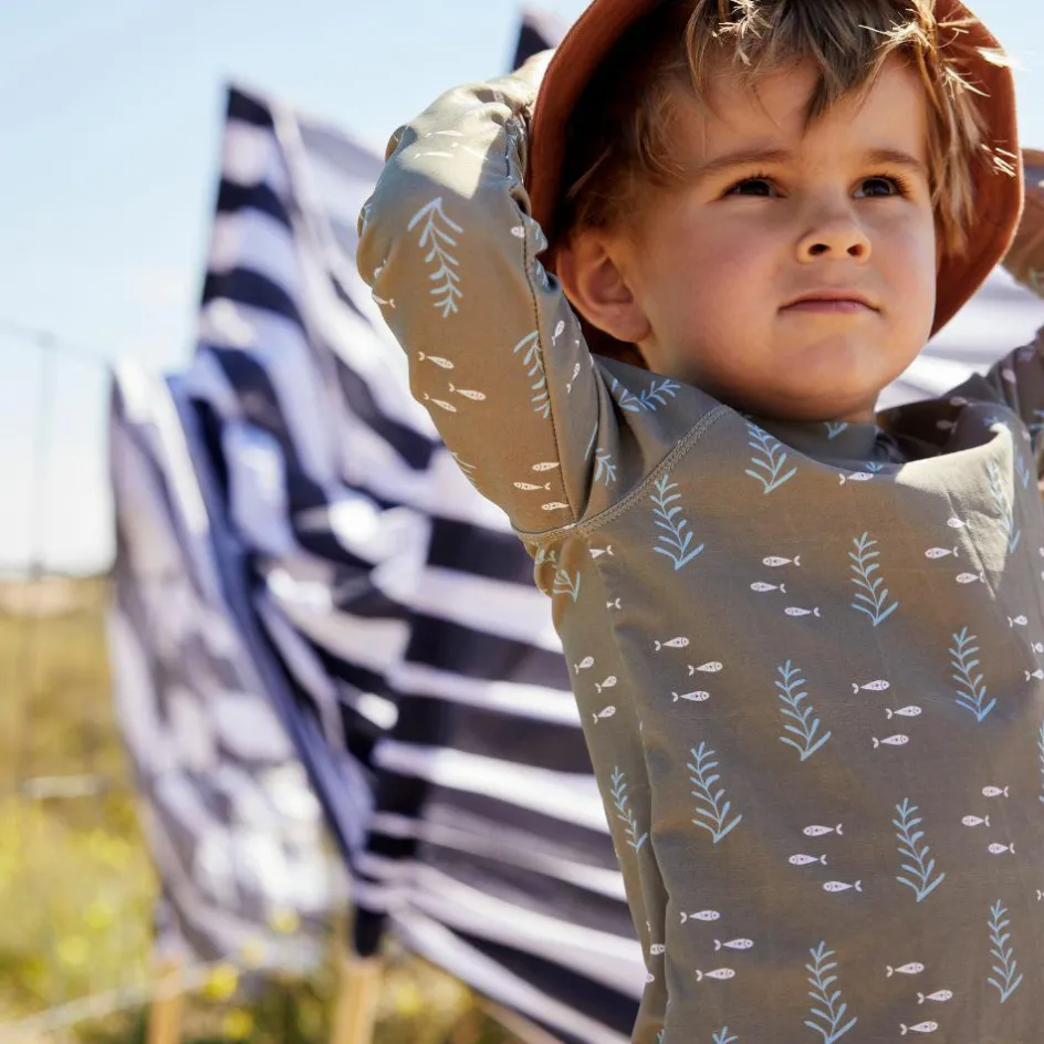 Tee-shirt anti-uv manches longues Ocean blue (1-2 ans)|Fresk Hot