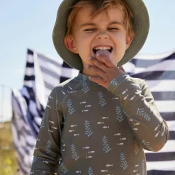 Tee-shirt anti-uv manches longues Ocean blue (1-2 ans)|Fresk Hot