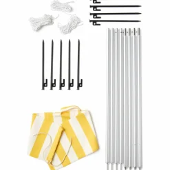 Tente de plage Jaune|Kid's Concept Outlet