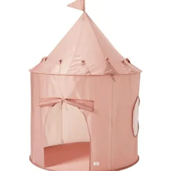 Tente en tissu recyclé Uni rose|3 sprouts Online