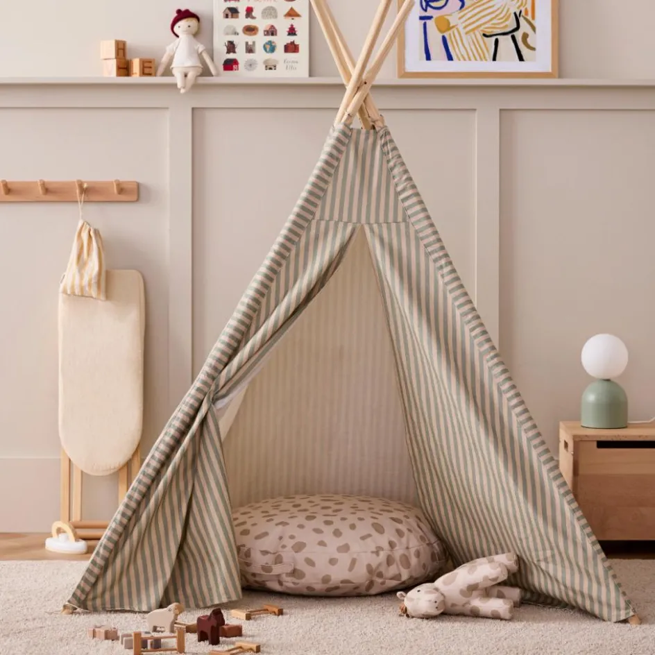 Tente tipi rayée|Kid's Concept Outlet