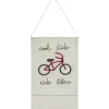Tenture murale Cool kids ride bikes (45 x 70 cm)|Lorena Canals Outlet