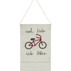 Tenture murale Cool kids ride bikes (45 x 70 cm)|Lorena Canals Outlet