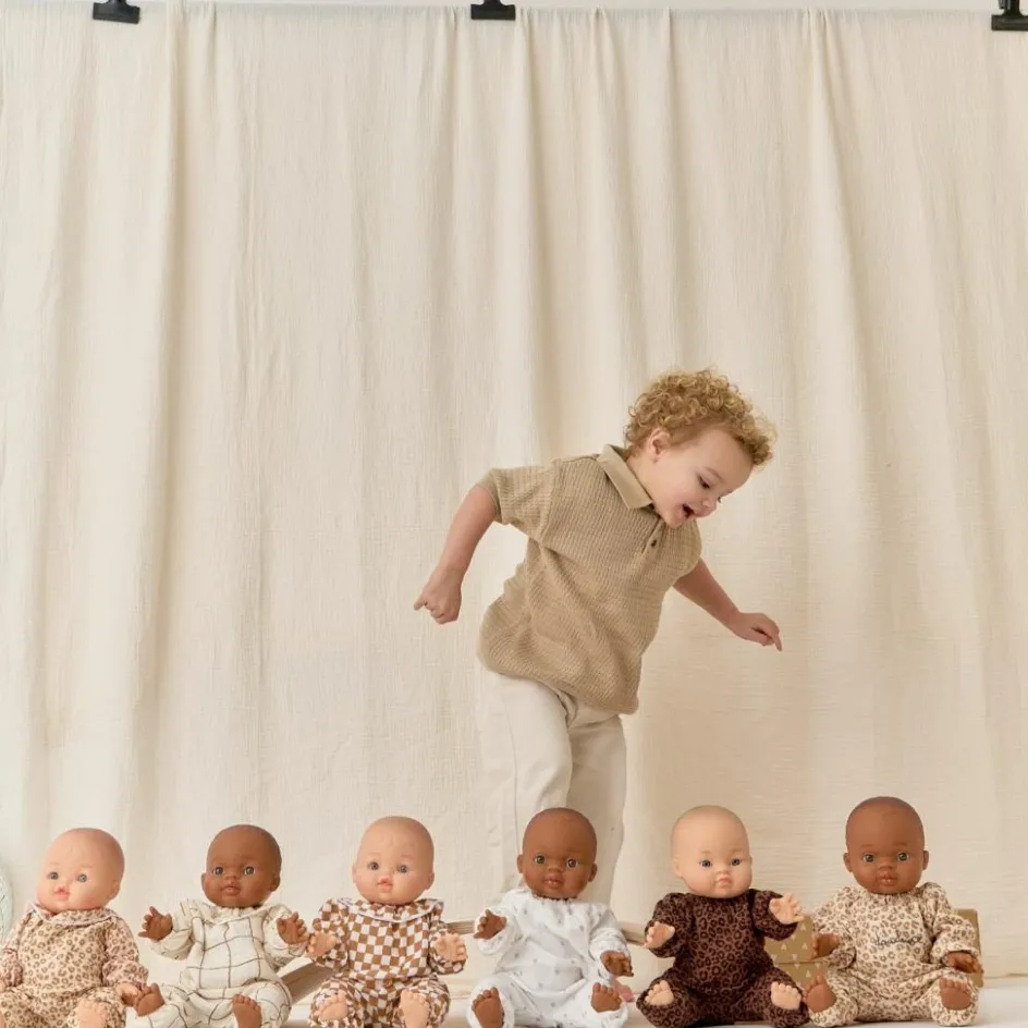 Best Atelier Wagram Tenue pour poupée robe Léopard