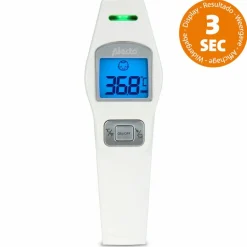 Thermomètre frontal infrarouge blanc|Alecto Online