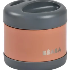 Béaba Thermoportion inox isotherme mineral grey, terracotta (500 ml)