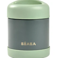Hot Béaba Thermo-portion inox minéral gris et vert sauge (300 ml)