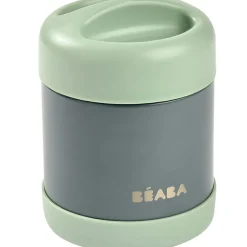Hot Béaba Thermo-portion inox minéral gris et vert sauge (300 ml)