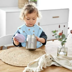 Thermos alimentaire Happy Rascals Coeur lavande|Lässig Sale