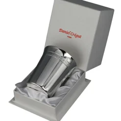 Online Daniel Crégut Timbale Chope Empire personnalisable (métal argenté) dans son coffret