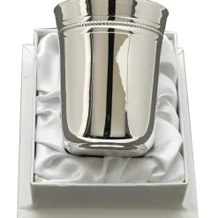 Clearance Daniel Crégut Timbale Evasée Perles en métal argenté dans son coffret