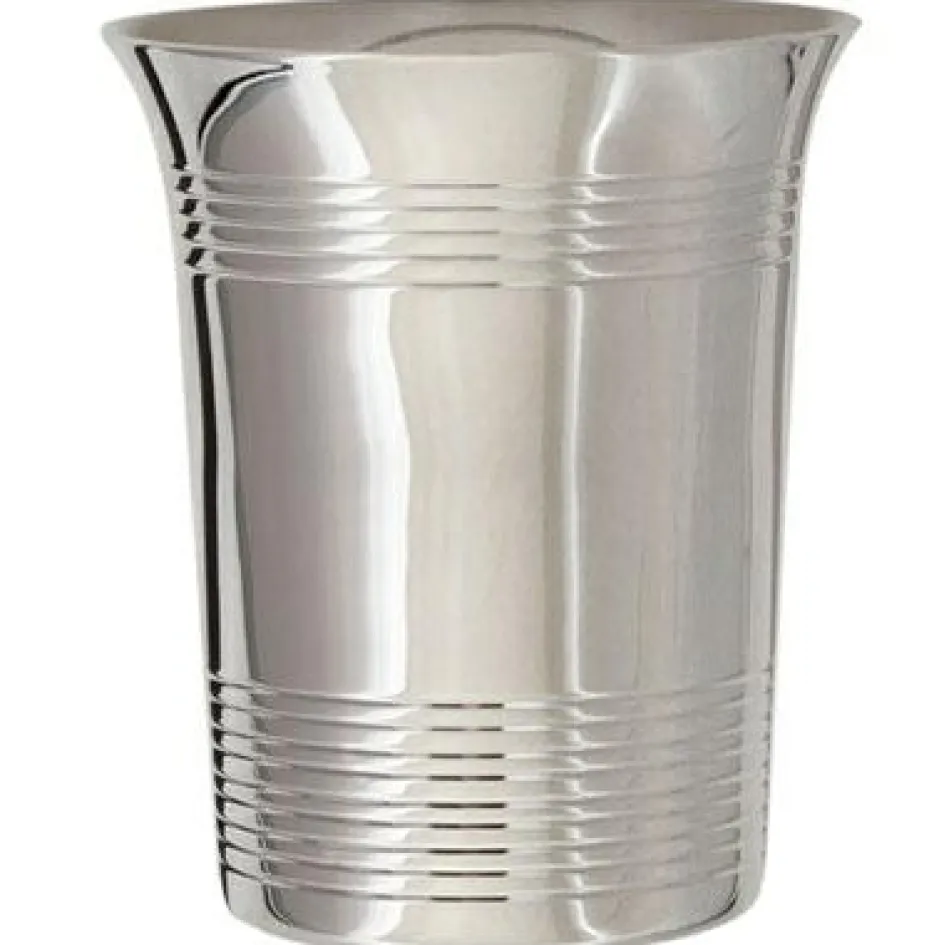 Timbale Filets personnalisable (métal argenté) dans son coffret|Daniel Crégut Online