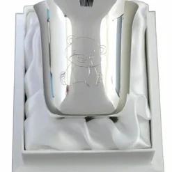 Daniel Crégut Timbale Ourson personnalisable (métal argenté) dans son coffret